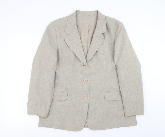 Bonmarché Womens Beige   Jacket Suit Jacket Size 18