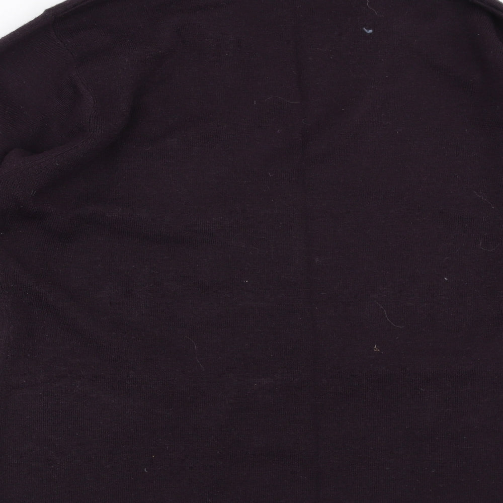 St Bernard Womens Purple   Cardigan Jumper Size 14
