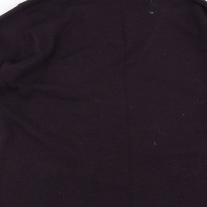 St Bernard Womens Purple   Cardigan Jumper Size 14