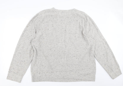 George Mens Grey   Pullover Jumper Size XL