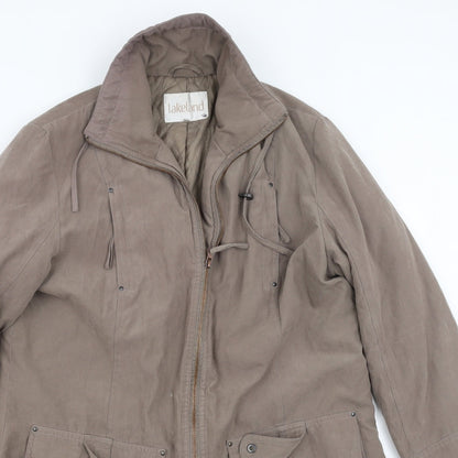Lakeland Womens Beige   Jacket Coat Size 14