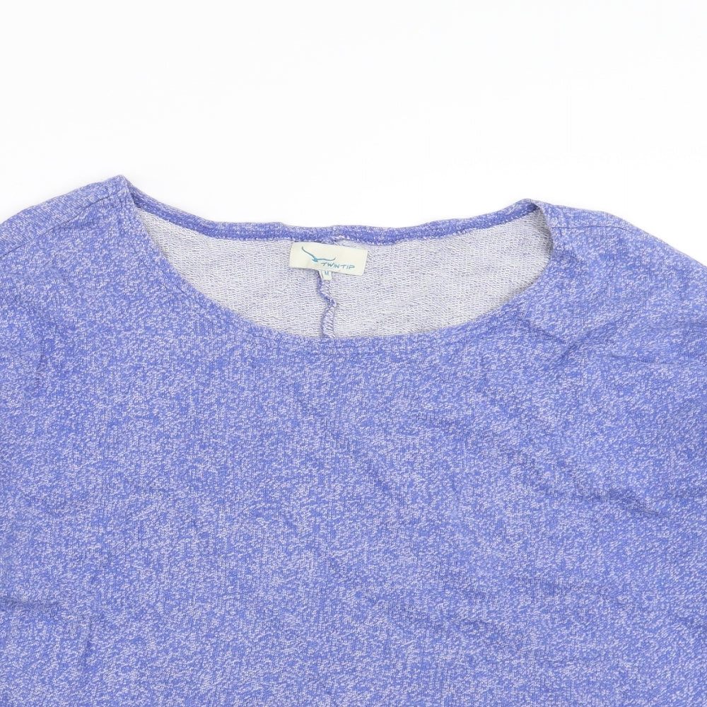 Twintip Womens Blue   Pullover Sweatshirt Size M