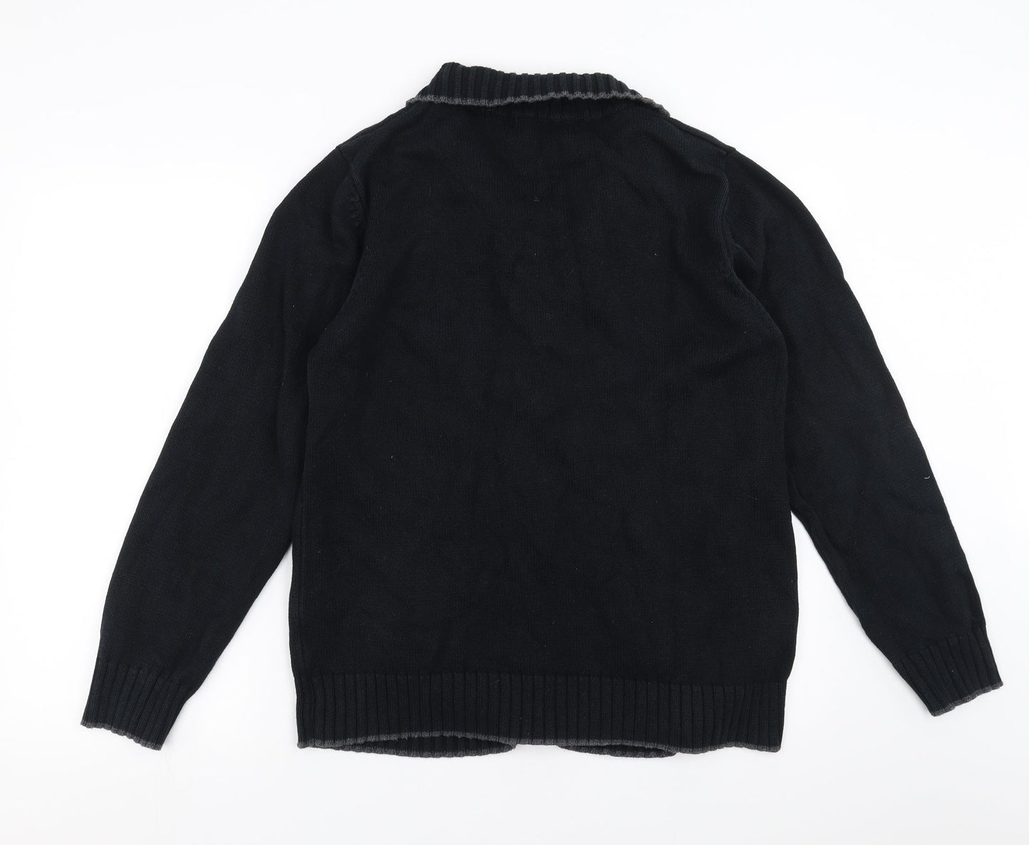 NEXT Mens Black   Pullover Jumper Size M
