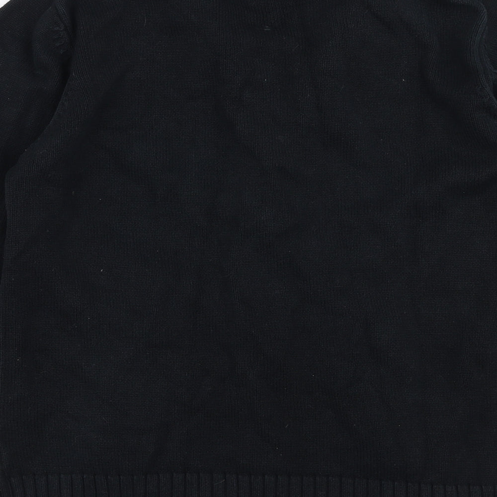 NEXT Mens Black   Pullover Jumper Size M