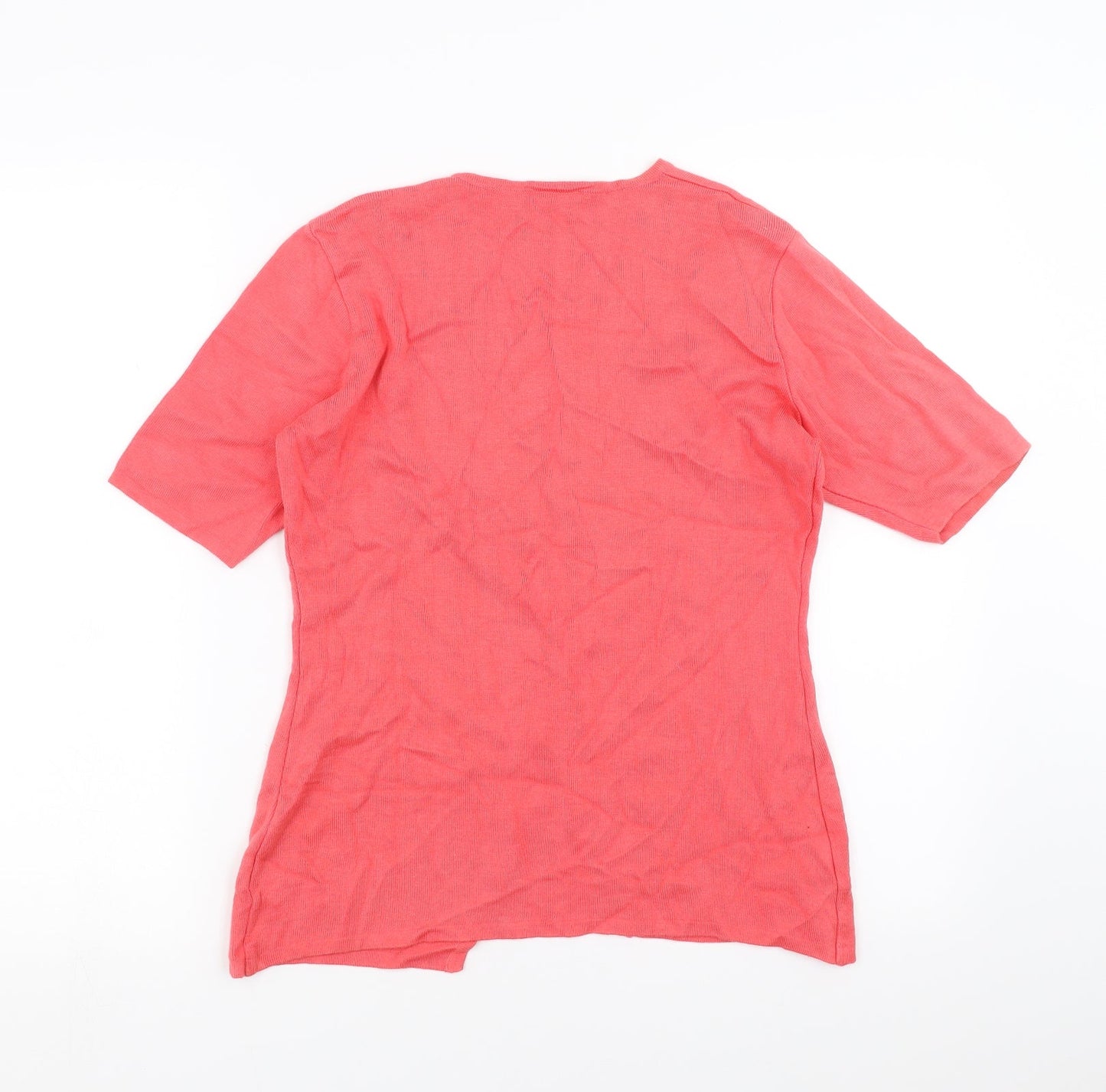 Le Comte Womens Pink   Cardigan Jumper Size 12