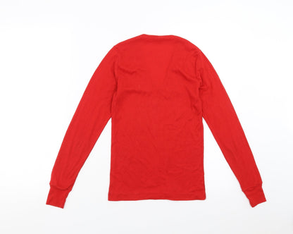 mark II Womens Red   Basic T-Shirt Size M