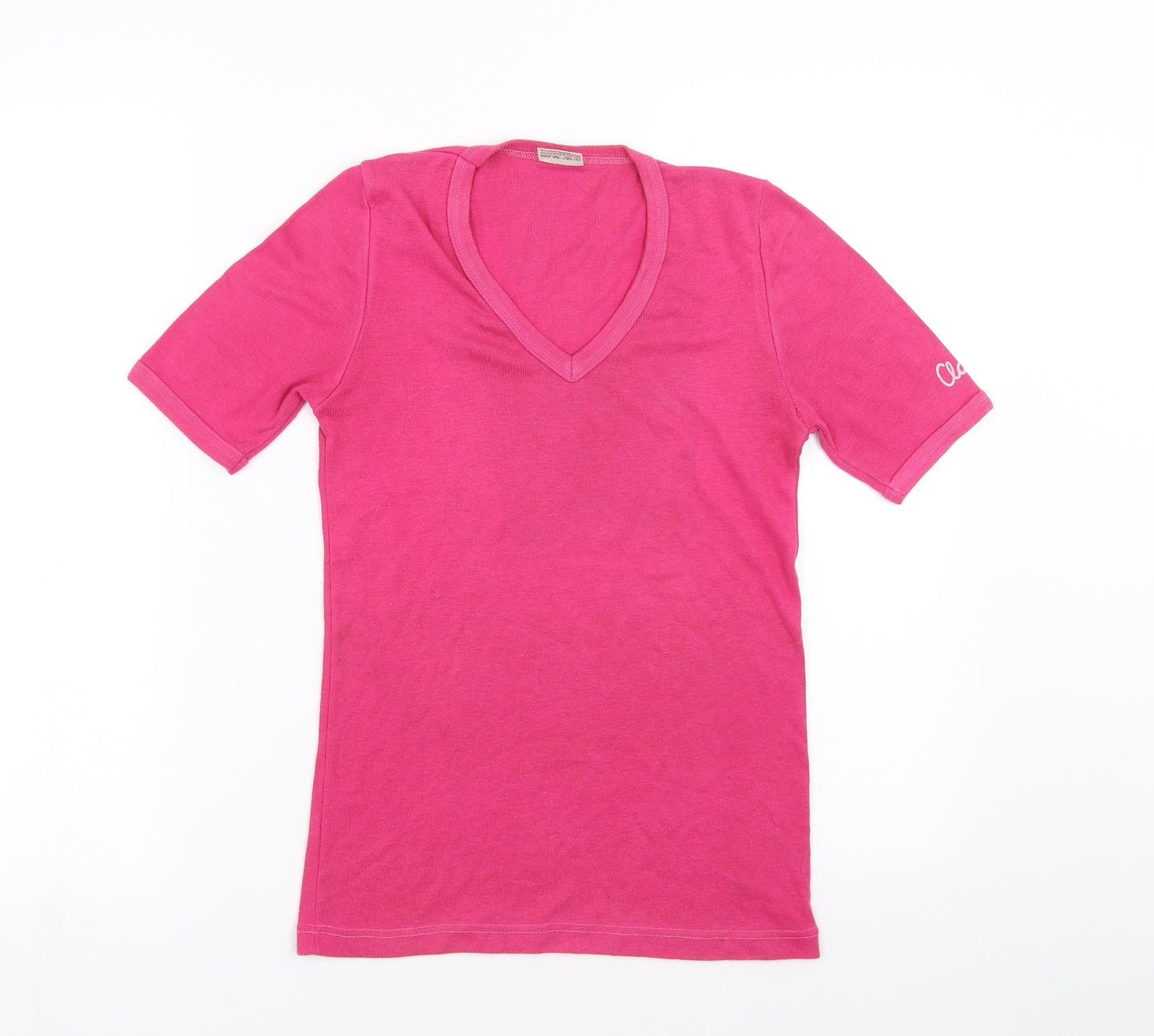 Claire Womens Pink   Basic T-Shirt Size M