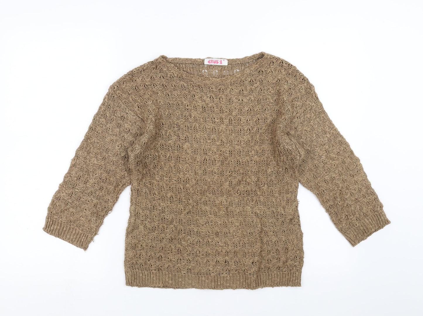 OPUS Womens Brown   Pullover Jumper Size S
