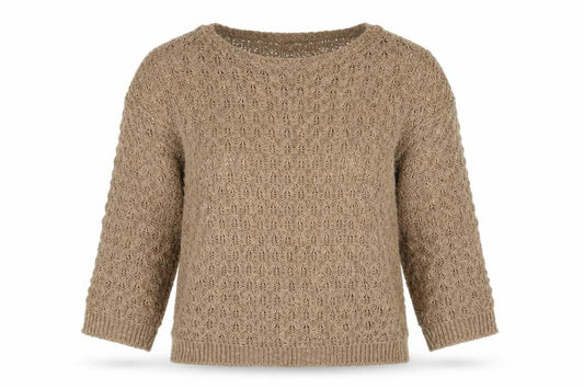 OPUS Womens Brown   Pullover Jumper Size S