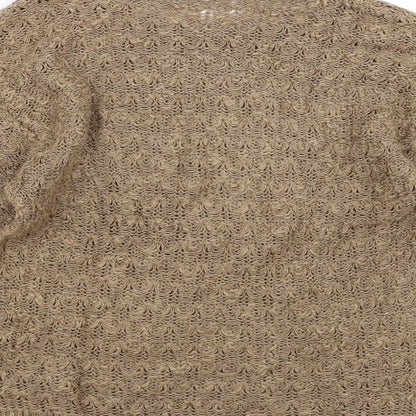 OPUS Womens Brown   Pullover Jumper Size S