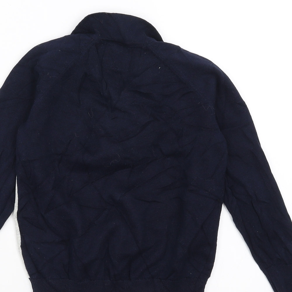 URBAN BOYS Boys Blue  Knit Pullover Jumper Size 6 Years