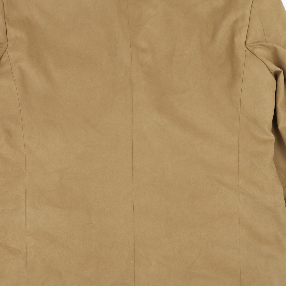 Mens UK Size 42 Marks and Spencer Regular Beige Suit Jacket