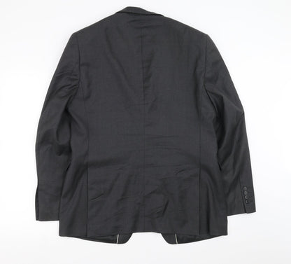 Prestige Mens Grey   Jacket Suit Jacket Size 40