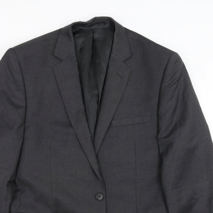 Prestige Mens Grey   Jacket Suit Jacket Size 40
