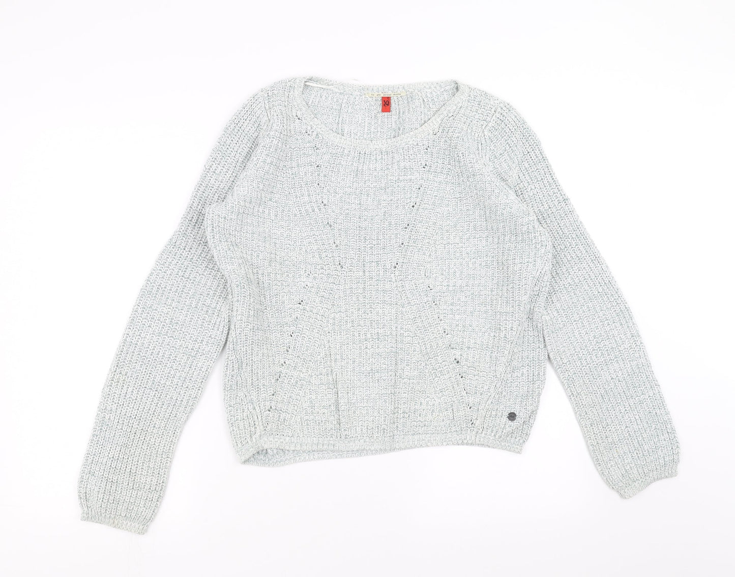 QS Womens Green   Pullover Jumper Size L