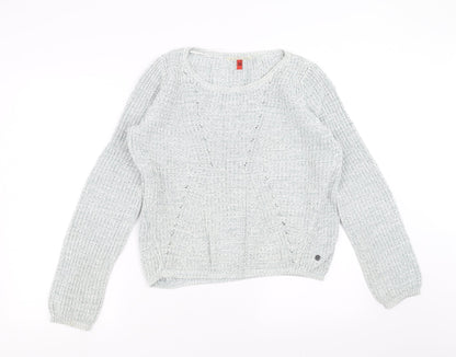 QS Womens Green   Pullover Jumper Size L