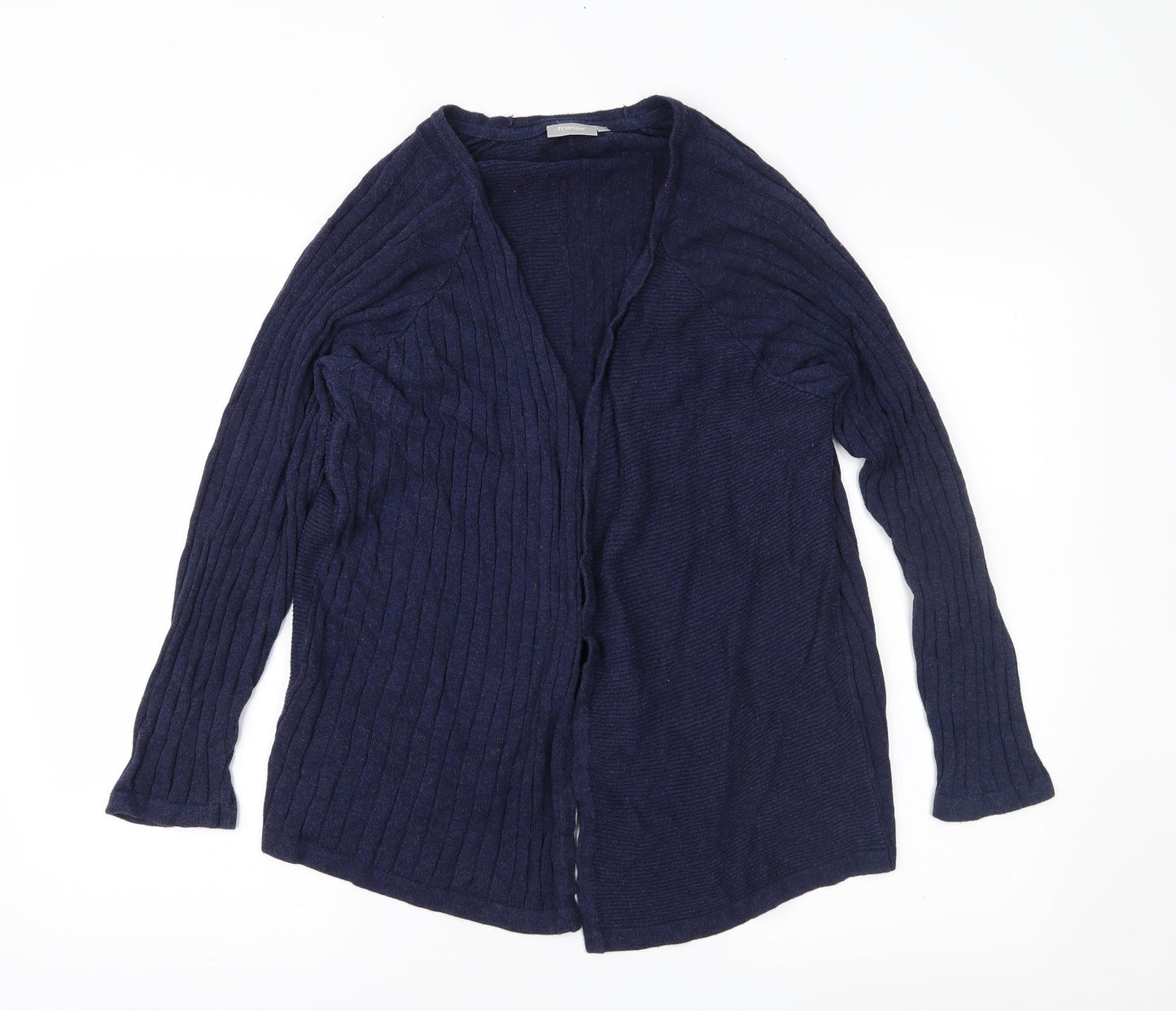 Fransa Womens Black   Cardigan Jumper Size L