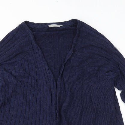 Fransa Womens Black   Cardigan Jumper Size L