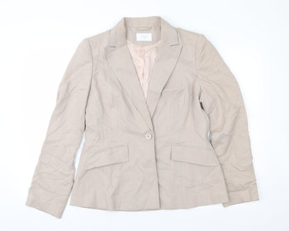 Principles Womens Brown   Jacket Suit Jacket Size 14