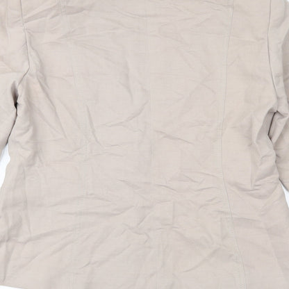 Principles Womens Brown   Jacket Suit Jacket Size 14