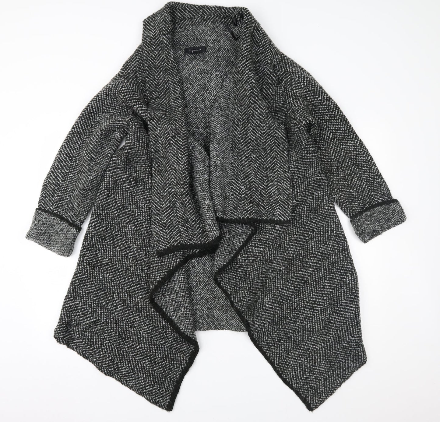 Womens UK Size M Atmosphere Grey Overcoat