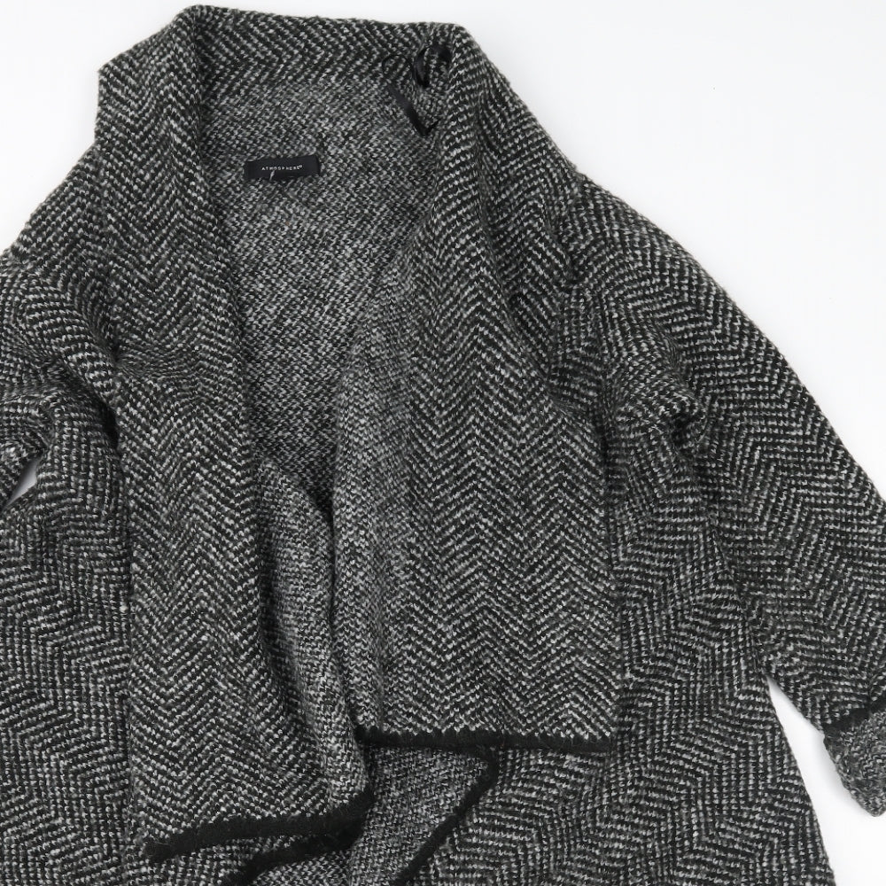 Womens UK Size M Atmosphere Grey Overcoat