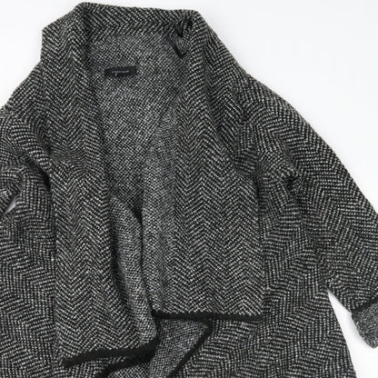 Womens UK Size M Atmosphere Grey Overcoat