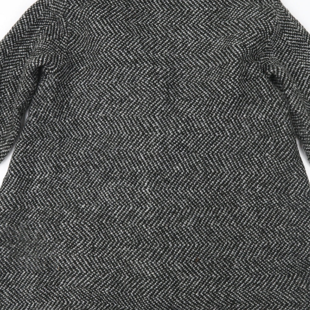 Womens UK Size M Atmosphere Grey Overcoat