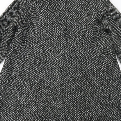 Womens UK Size M Atmosphere Grey Overcoat