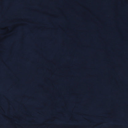 Mens UK Size S Divided Blue Pullover Sweatshirt