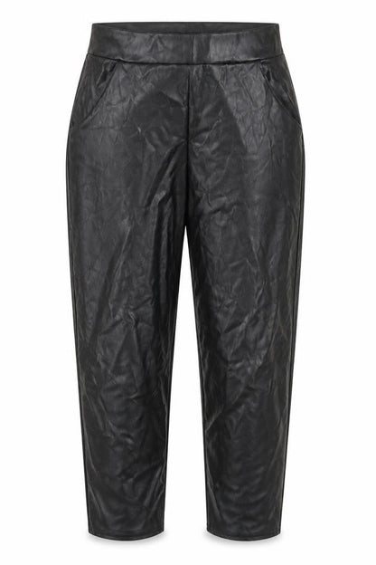 Womens UK Size 12 PRETTYLITTLETHING Regular Fit  Black Trousers