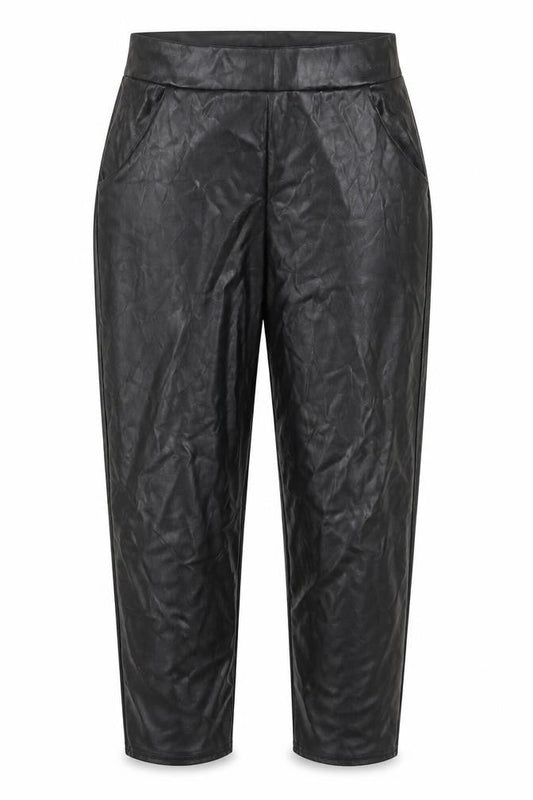 Womens UK Size 12 PRETTYLITTLETHING Regular Fit  Black Trousers
