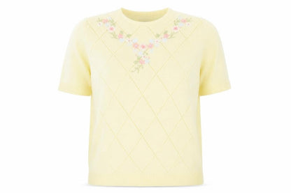 Classics Womens Yellow   Pullover Jumper Size 12