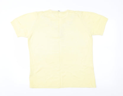 Classic Womens Yellow   Pullover Jumper Size 12