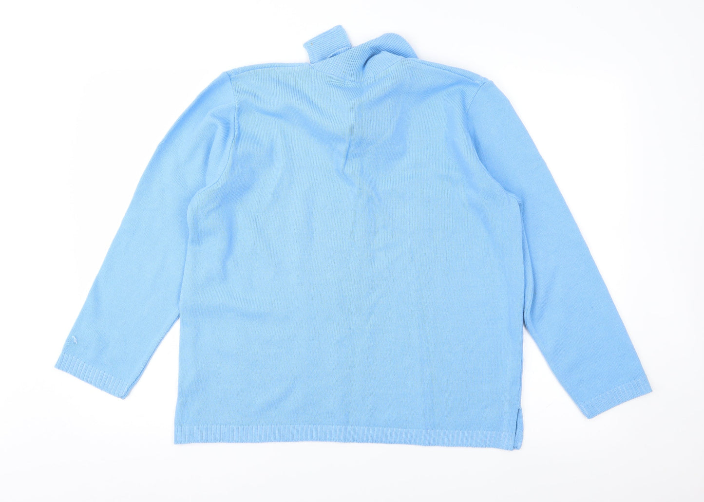 Future Lady Womens Blue   Pullover Jumper Size L