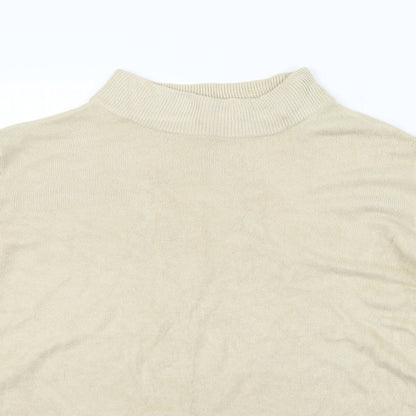 BM Womens Beige   Pullover Jumper Size M