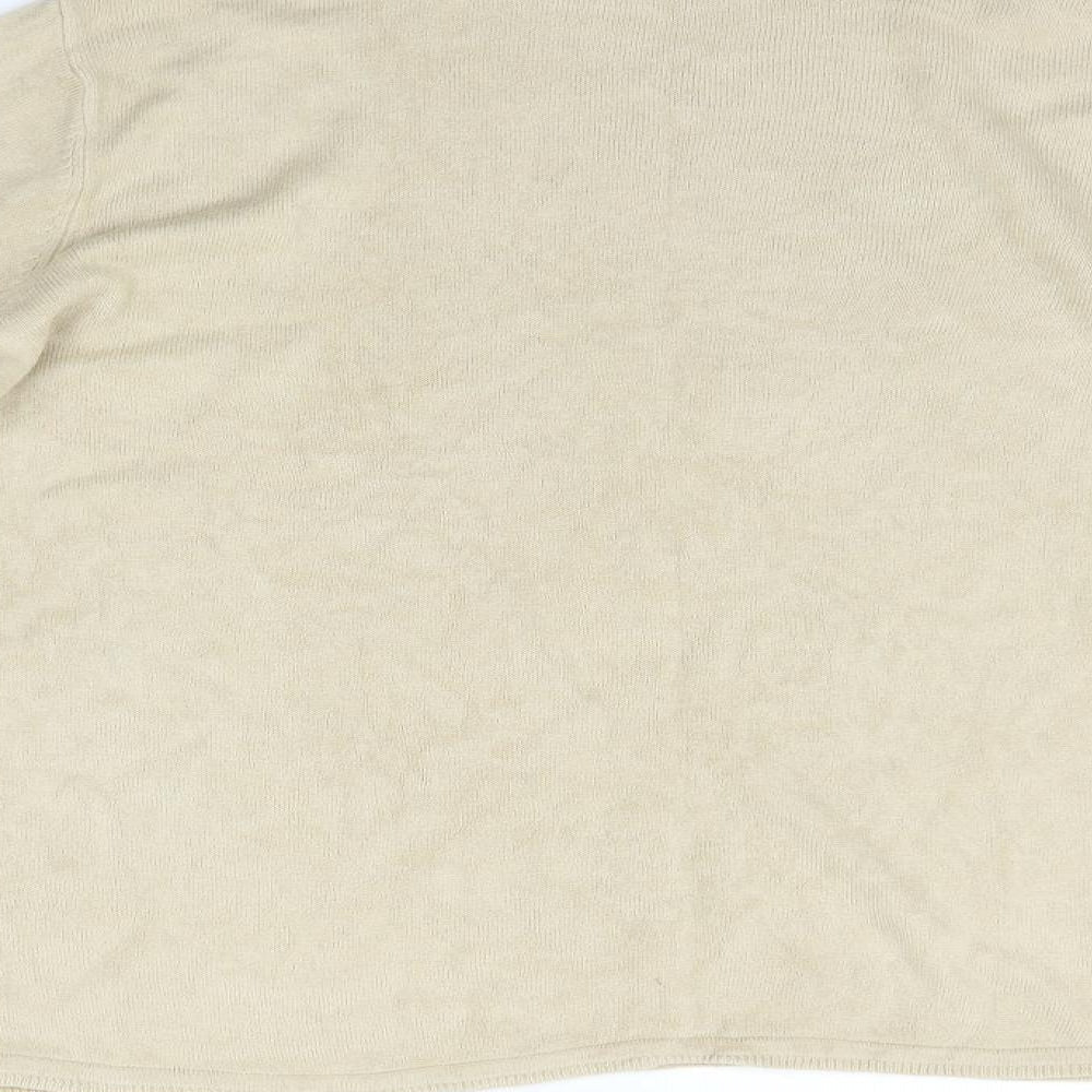 BM Womens Beige   Pullover Jumper Size M