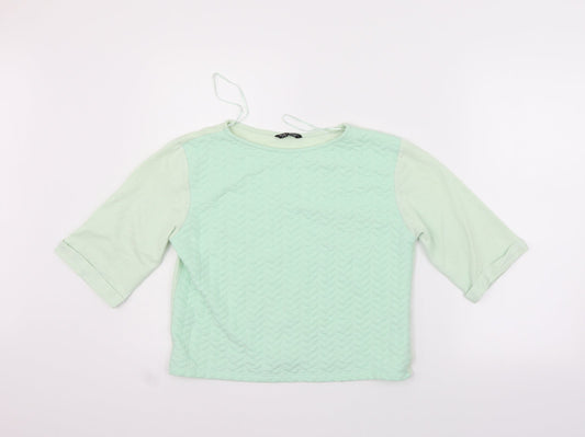 Select Womens Green   Pullover Jumper Size 8