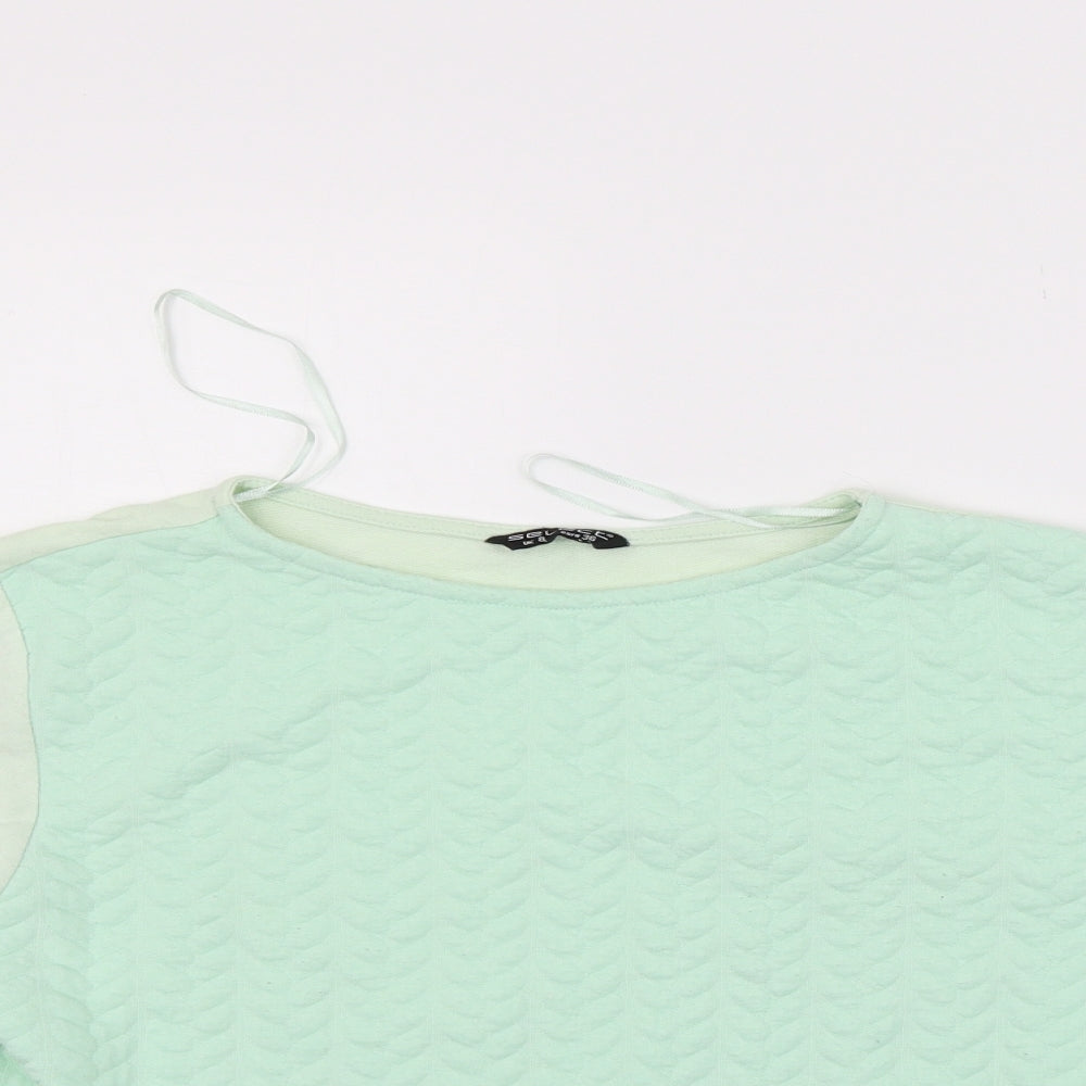 Select Womens Green   Pullover Jumper Size 8