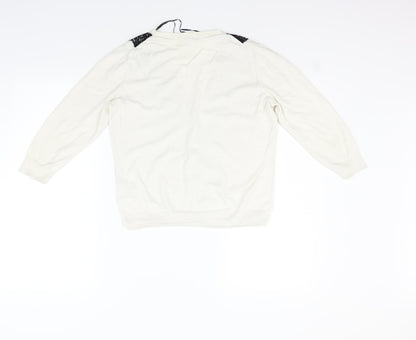 H&M Womens Beige   Cardigan Jumper Size M