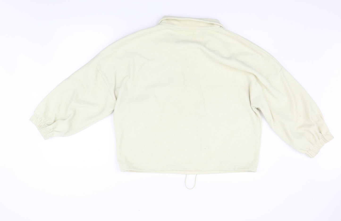 Missguided Womens Beige   Henley Jumper Size 12