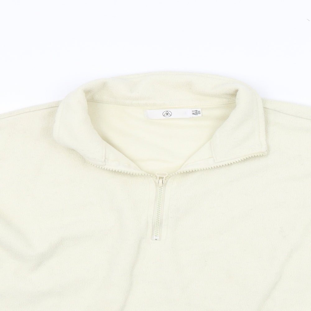 Missguided Womens Beige   Henley Jumper Size 12