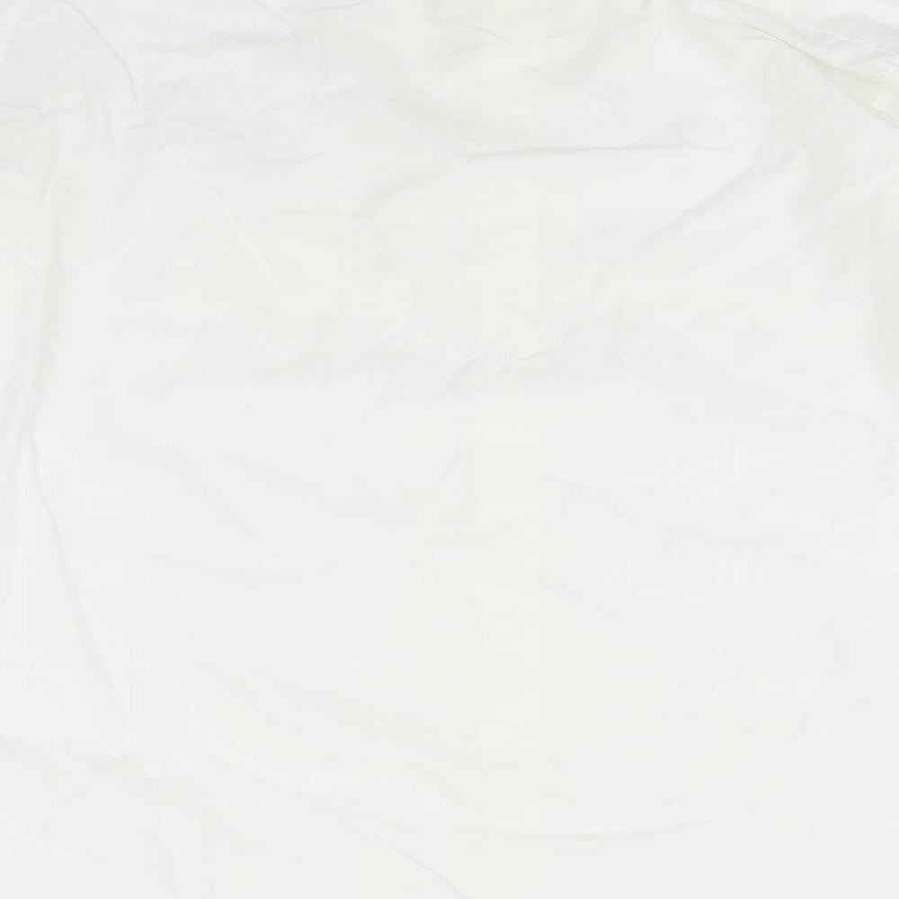 royal gold Mens Silver    Button-Up Size 16.5