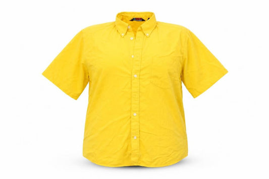 honest Womens Yellow   Basic Button-Up Size M