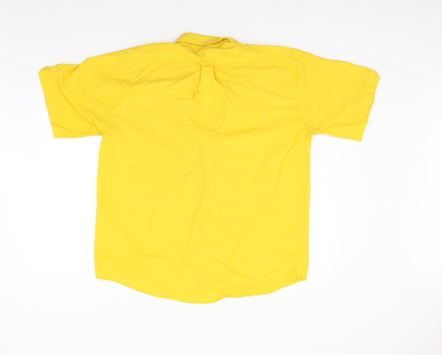 honest Womens Yellow   Basic Button-Up Size M