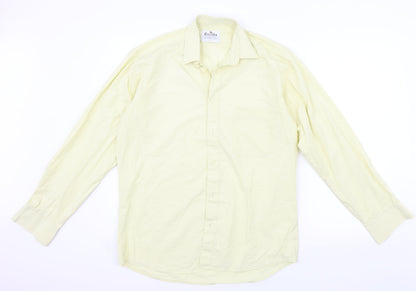 rocola Womens Yellow   Basic Button-Up Size L