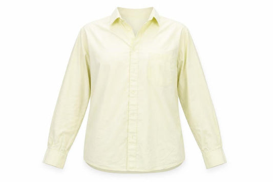 rocola Womens Yellow   Basic Button-Up Size L