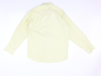 rocola Womens Yellow   Basic Button-Up Size L