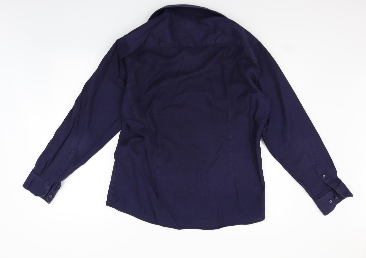 Primark Mens Blue    Button-Up Size 17