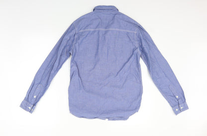 HUF Womens Blue   Basic Blouse Size S